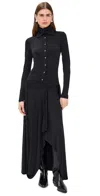 Siedres Vesper Dress Black In Black