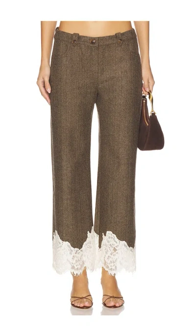 Siedres Vivienne Pant In Brown
