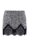 Siedres Witz Sequined Mini Skirt