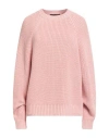 Siedres Siedrés Woman Sweater Light Pink Size L Cotton