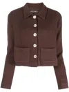 Siedres Yuna Knit Cropped Cardigan