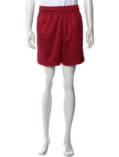 Pre-owned Siegelman Stable Athletic Shorts In Red