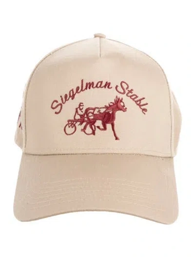 Pre-owned Siegelman Stable Baseball Cap In Neutrals