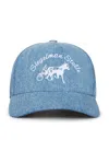 Siegelman Stable Denim Five Panel Hat