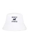 Siegelman Stable Embroidered Bucket Hat In White