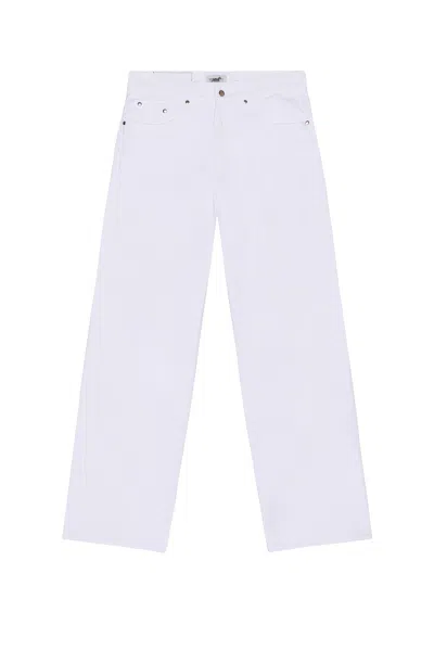 Siegelman Stable Jeans In White