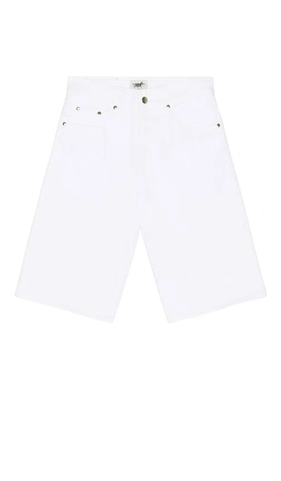 Siegelman Stable Jorts In 白色