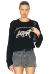 Siegelman Stable X Fwrd Tricot Sweater In Coal
