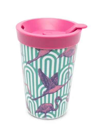 Sieger By Furstenberg Flamingo-print Cup (0.40l) In Green