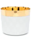 Sieger By Furstenberg Sip Of Gold Champagne Tumbler (7.5cm X 8.5cm) In White