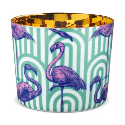 Sieger By Furstenberg Sip Of Gold Tumbler - Beautiful Creatures, Octopus In Multi