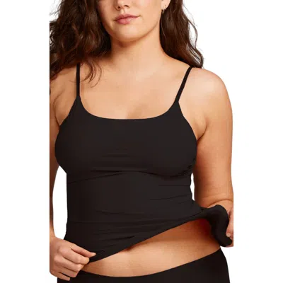 Siella Invisible Camisole In Black