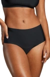 Siella Body-shaping High-waist Control Panty In Black