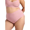 Siella Invisible High Waist Shaping Brief In Pink