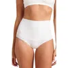 Siella Invisible High Waist Shaping Brief In White