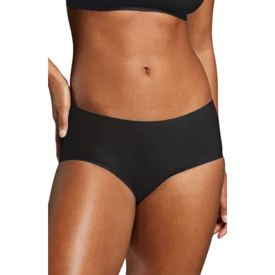 Siella Invisible Hipster Pantie In Black