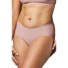 Siella Invisible Hipster Pantie In Dusty Rose