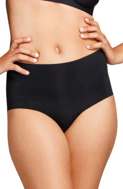 Siella Microfiber High Waist In Black