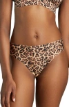 Siella No-show Bikini In Animal Print