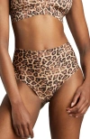 Siella No-show High Waist In Animal Print