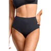 Siella No Show Shapewear Brief In Black