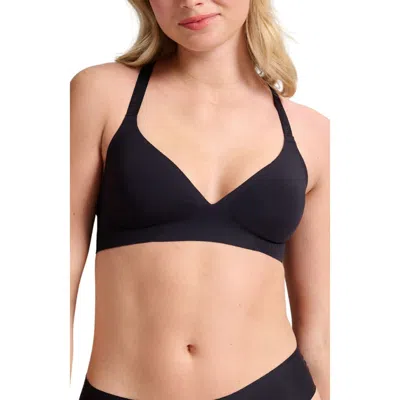 Siella No-show Triangle Seamless Bra In Multi