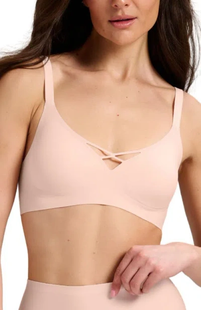 Siella No-show V-neck Bra In Multi