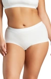 Siella Organic Cotton Boy Short In White