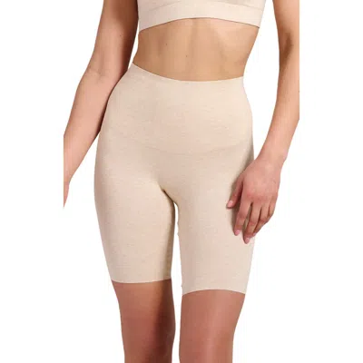 Siella Organic Cotton No-show Shaping Short In Neutral