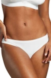 Siella Organic Cotton Thong In White