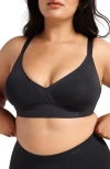 Siella Sculpt V-neck Bra In Black