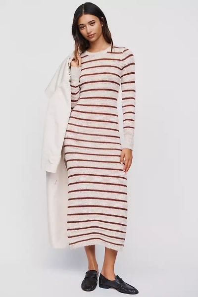Siempre Sweater Maxi Dress In Neutral