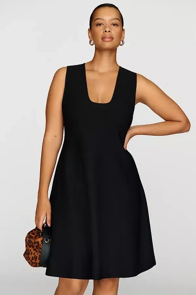Siempre Sweater Mini Dress In Black