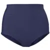 Siena And Co. Women's High Waisted Swim Briefs Navy Blue