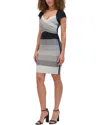 Siena Bandage Knit Cap Sleeve Mini Dress