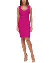Siena Women's Sweetheart-neck Bandage Dress In Pink