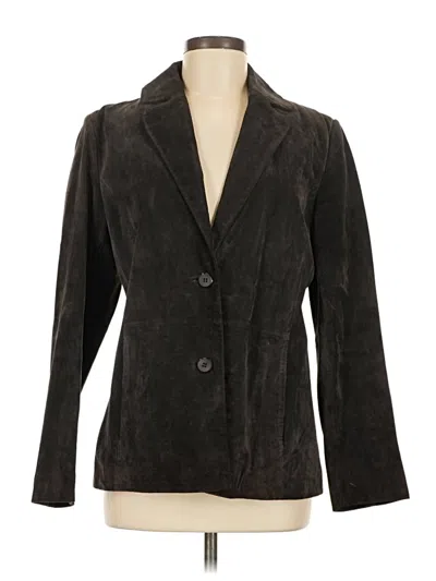 Pre-owned Siena Blazer Jacket In Brown