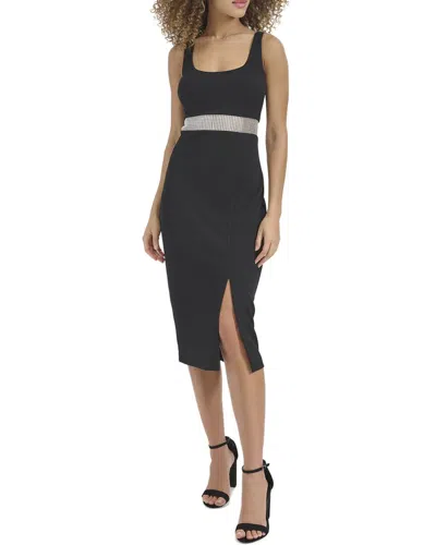 SIENA SIENA CREPE SCUBA MIDI DRESS