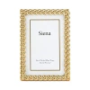 Siena Gold Braid 4 X 6 Picture Frame In Gold