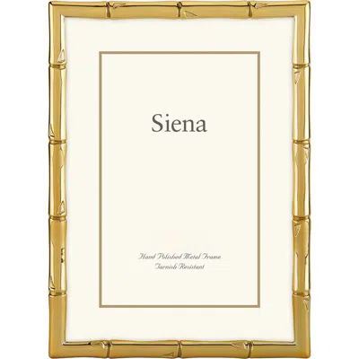 Siena Goldtone Bamboo Picture Frame