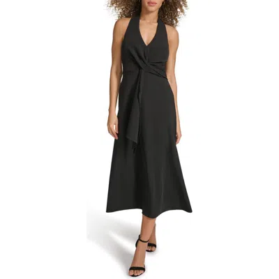 SIENA SIENA HALTER MIDI DRESS