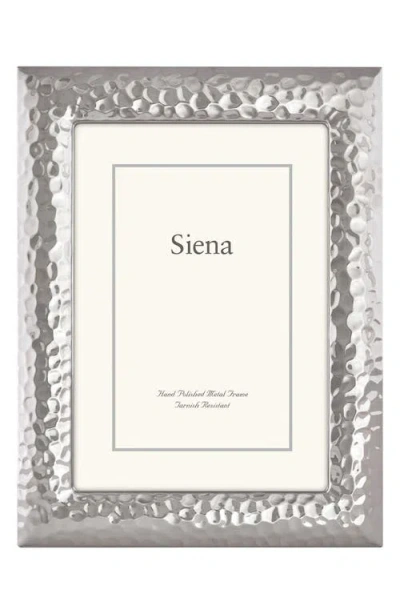 Siena Hammered 5 X 7-inch Picture Frame In Gray