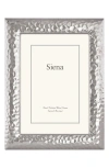 Siena Hammered 8 X 10-inch Picture Frame In Silver