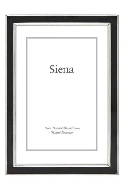 Siena Narrow Enamel 8 X 10-inch Picture Frame In Black