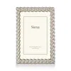 Siena Silver Braid Frame, 5 X 7 In Silver