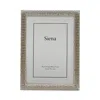 Siena Silver Weave 5 X 7 Picture Frame In Neutral
