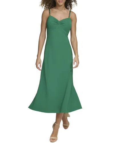 SIENA SIENA SOFT TOUCH GAB MIDI DRESS
