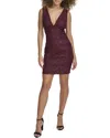 Siena Stretch Floral Jacquard Mini Dress