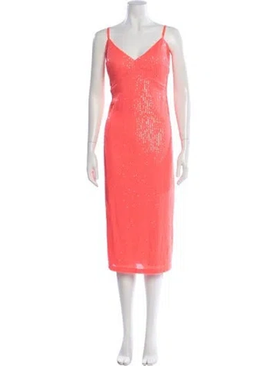 Pre-owned Siena Studio Patterned Midi Length Dress W/ Tags In Multi