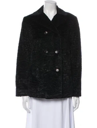 Pre-owned Siena Studio Printed Jacket In Black